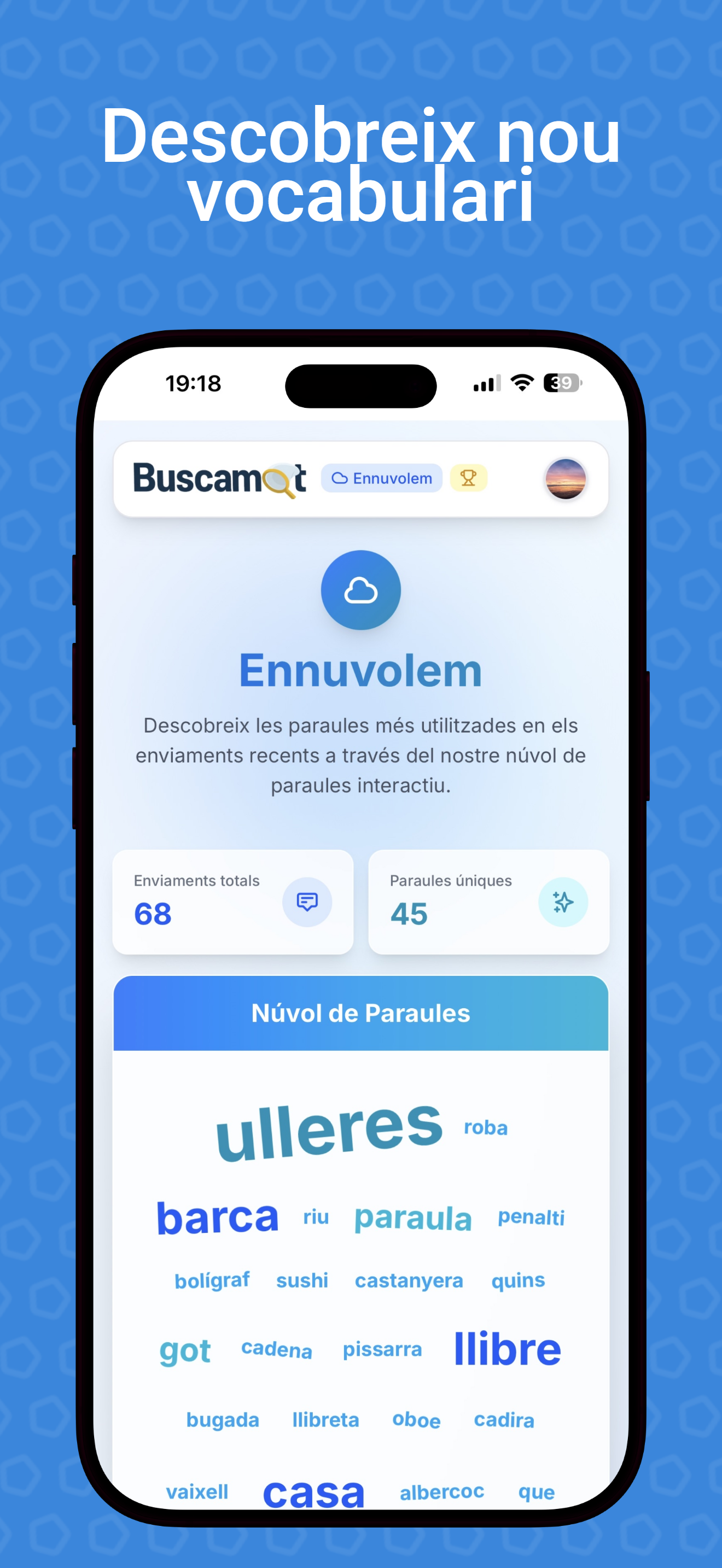 Buscamot – càmera i validació IA